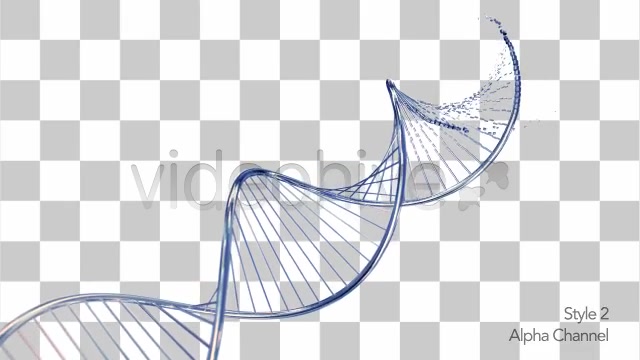 Double Helix DNA Strand Growing Videohive 7244676 Motion Graphics Image 12