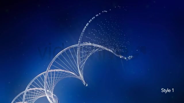 Double Helix DNA Strand Growing Videohive 7244676 Motion Graphics Image 3