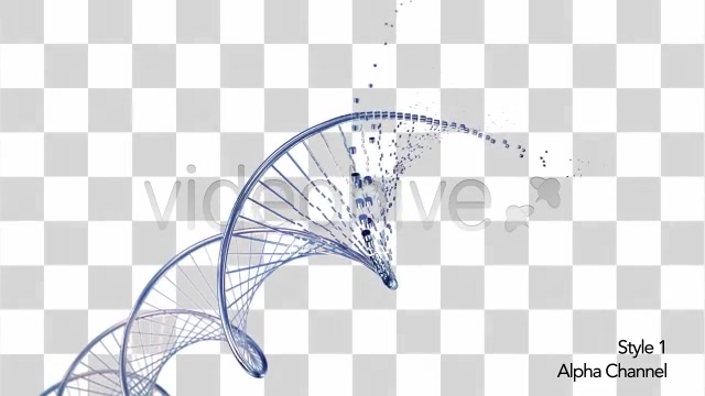 Double Helix DNA Strand Growing Videohive 7244676 Motion Graphics Image 9