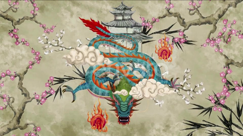 Dragon Art Painting Videohive 22767628 Motion Graphics Image 10
