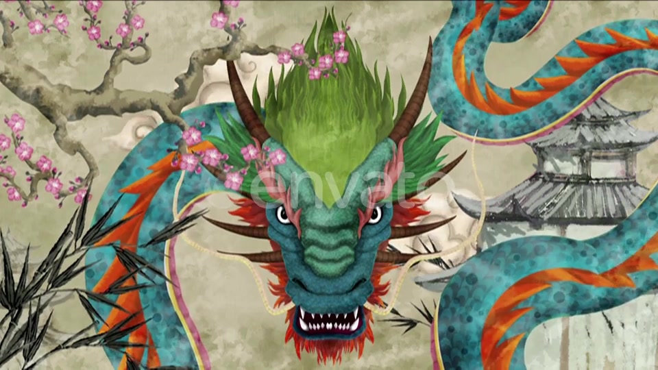 Dragon Art Painting Videohive 22767628 Motion Graphics Image 7