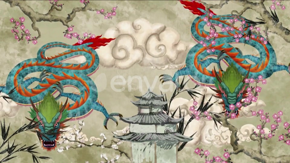 Dragon Art Painting Videohive 22767628 Motion Graphics Image 8