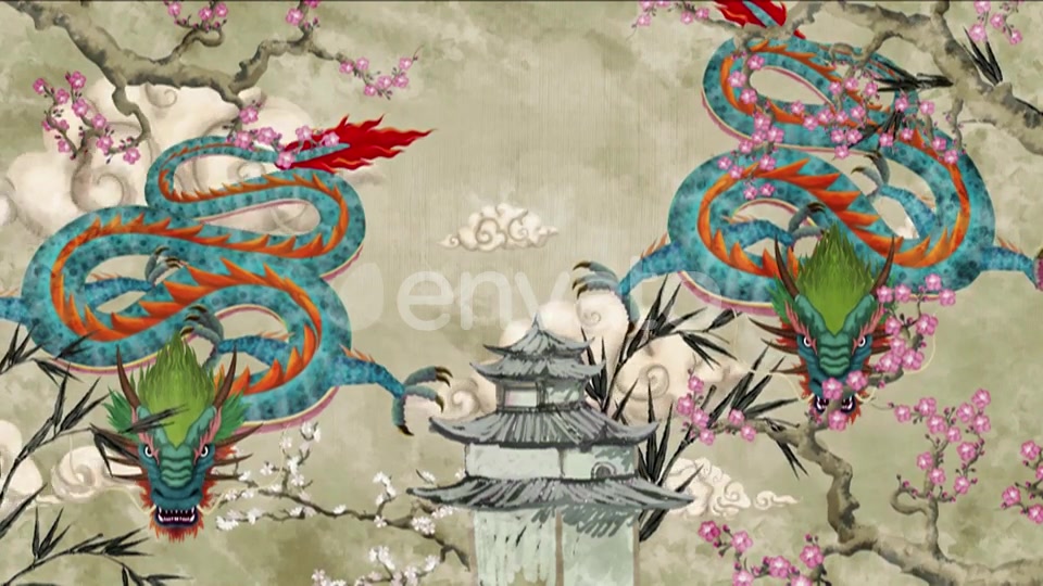 Dragon Art Painting Videohive 22767628 Motion Graphics Image 9