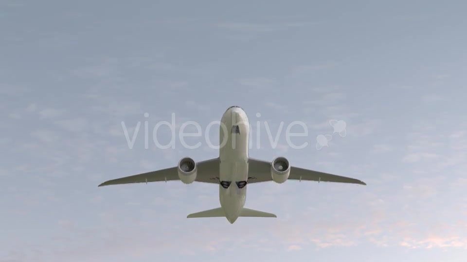 Dreamliner Flying and Closing Landing Gear Videohive 21033217 Motion Graphics Image 3
