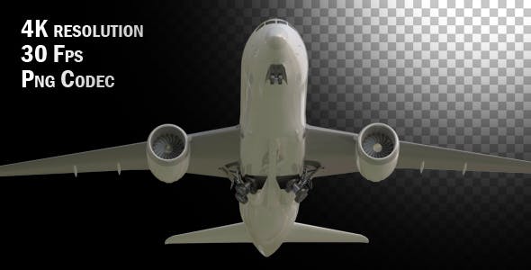 Dreamliner Flying and Closing Landing Gear - 21033217 Download Videohive