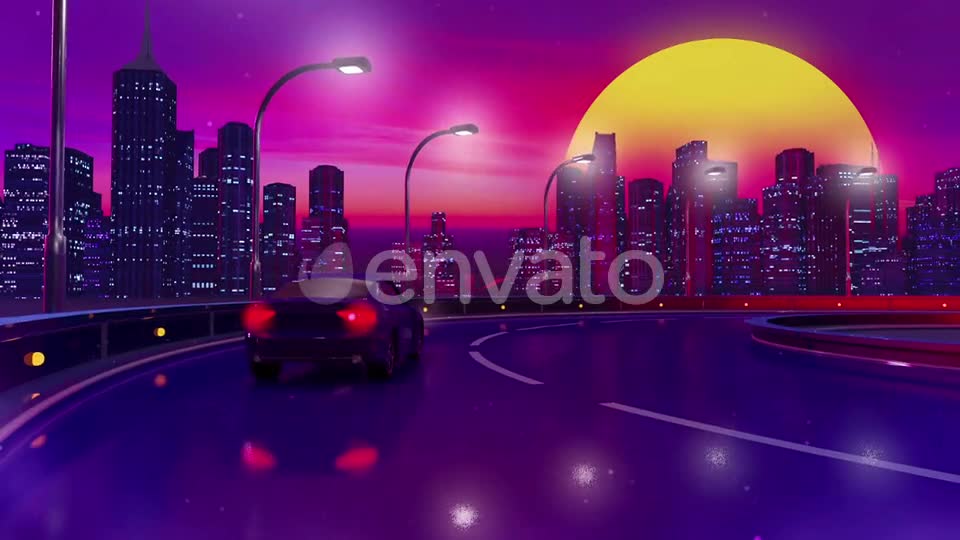 Driving Car Videohive 24535195 Motion Graphics Image 1