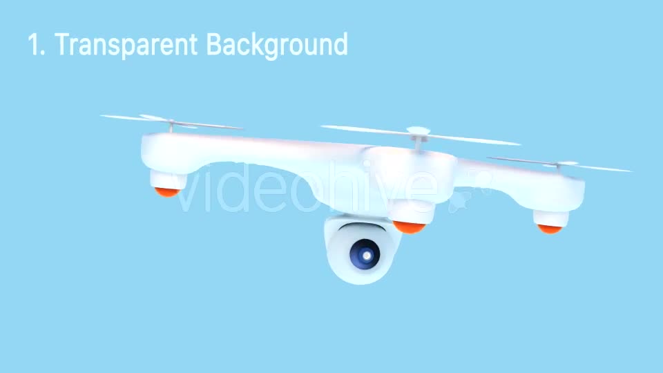 Drone With Camera Flying In The Air Videohive 15629431 Motion Graphics Image 1