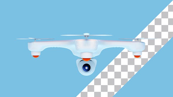 Drone With Camera Flying In The Air - 15629431 Videohive Download
