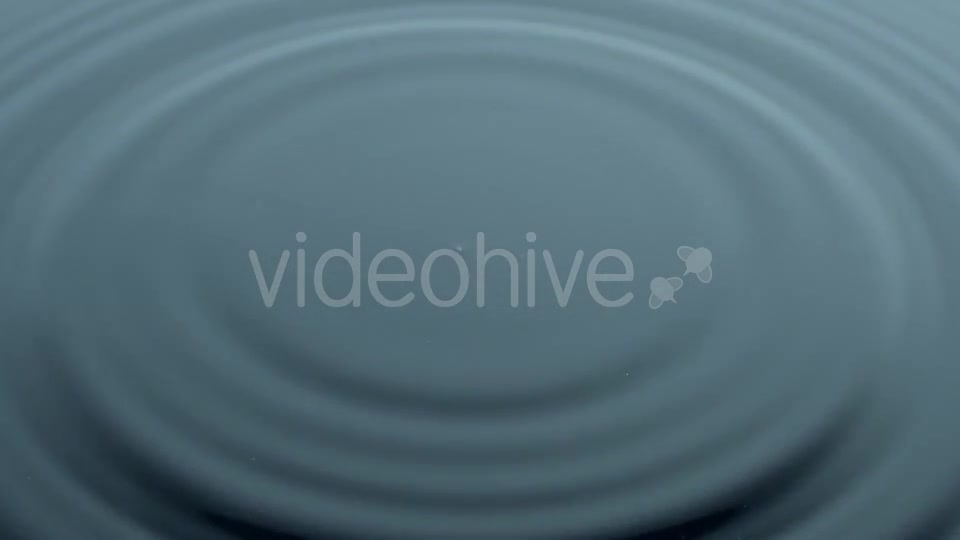Drop Of Water Rippling The Surface  Videohive 13620975 Stock Footage Image 4