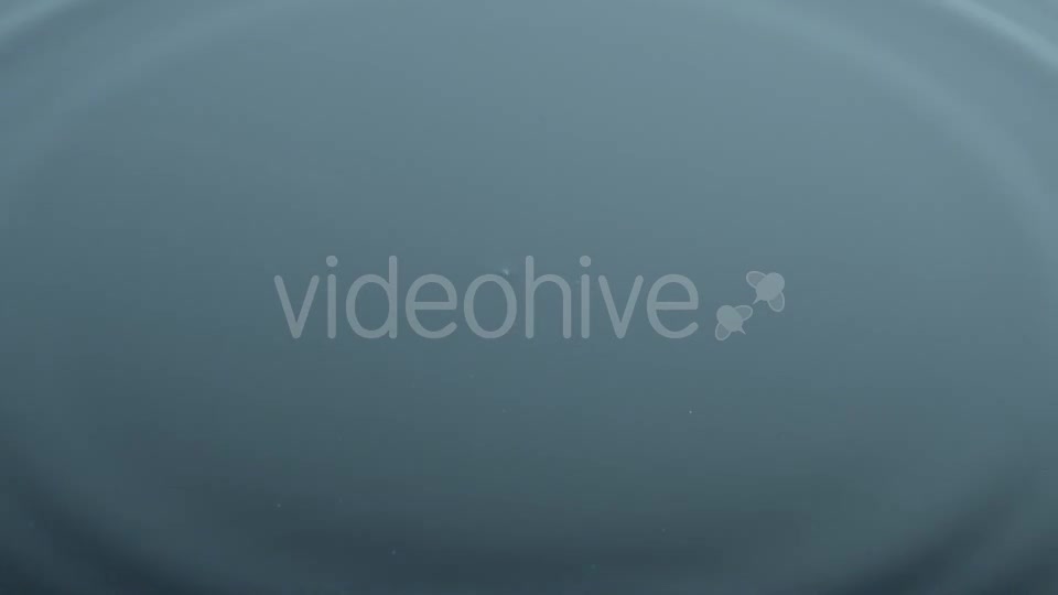 Drop Of Water Rippling The Surface  Videohive 13620975 Stock Footage Image 5