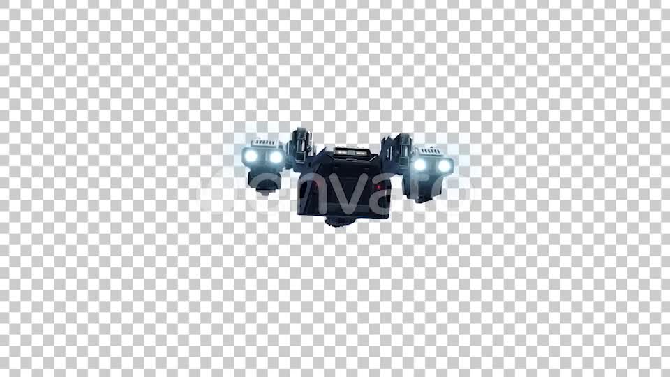Dropship Taking Off Videohive 22363811 Motion Graphics Image 7