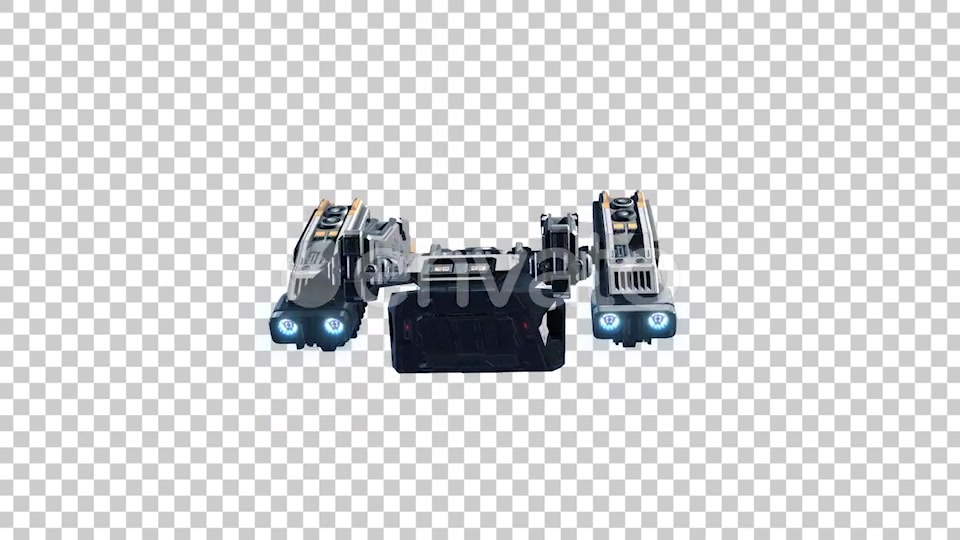 Dropship Taking Off Videohive 22363810 Motion Graphics Image 5