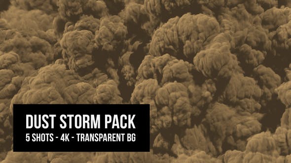 Dust Storm Pack - Download 21711224 Videohive