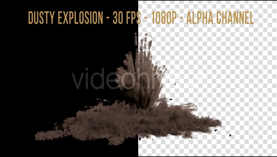 Dusty Explosion Videohive 18294009 Motion Graphics Image 2