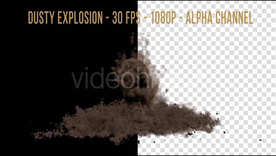Dusty Explosion Videohive 18294009 Motion Graphics Image 3