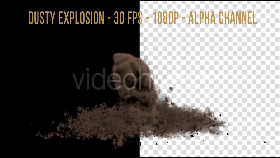 Dusty Explosion Videohive 18294009 Motion Graphics Image 4
