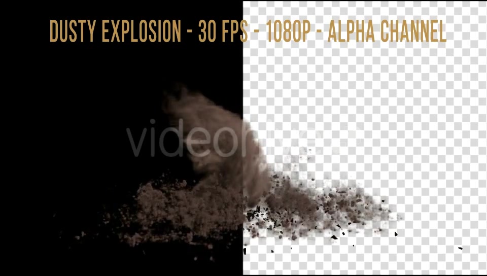 Dusty Explosion Videohive 18294009 Motion Graphics Image 6
