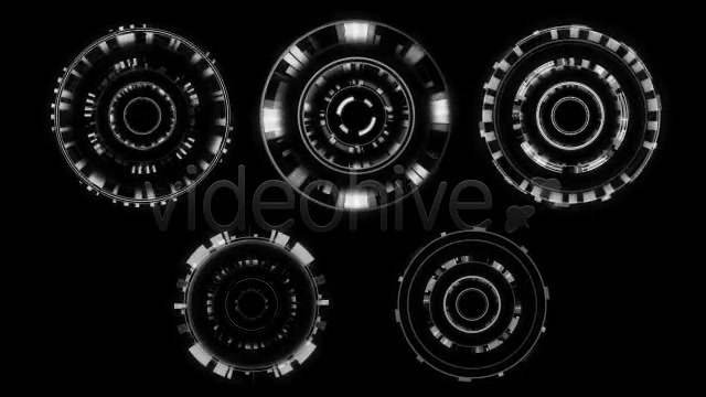 Dynamic Cut Circle Elements Pack_01 Videohive 10518366 Motion Graphics Image 3