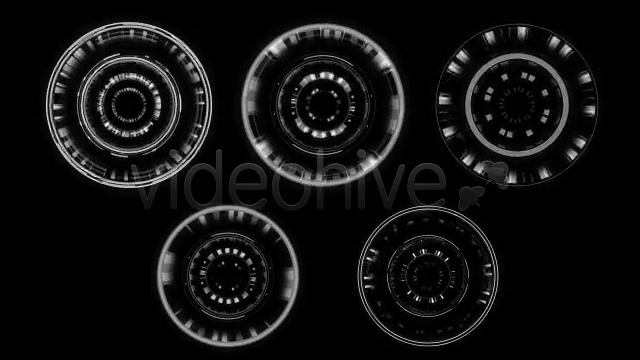 Dynamic Cut Circle Elements Pack_01 Videohive 10518366 Motion Graphics Image 5