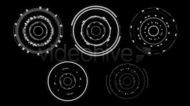 Dynamic Cut Circle Elements Pack_01 Videohive 10518366 Motion Graphics Image 6