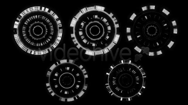 Dynamic Cut Circle Elements Pack_01 Videohive 10518366 Motion Graphics Image 7