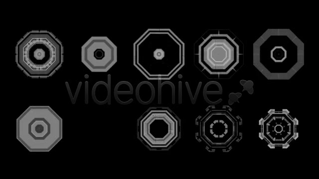 Dynamic Hexagon Elements Pack Videohive 8103172 Motion Graphics Image 5