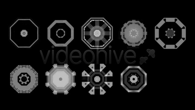 Dynamic Hexagon Elements Pack Videohive 8103172 Motion Graphics Image 6