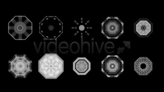 Dynamic Hexagon Elements Pack Videohive 8103172 Motion Graphics Image 7