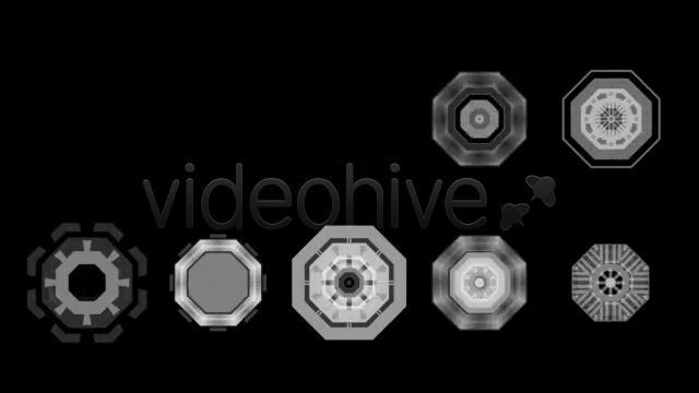 Dynamic Hexagon Elements Pack Videohive 8103172 Motion Graphics Image 8