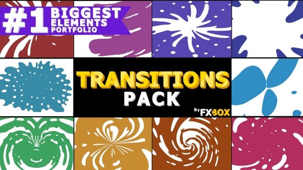 Dynamic Liquid Transitions Pack - Download Videohive 23153012