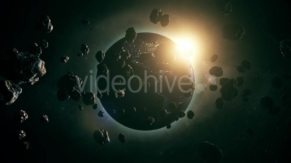 Earth And Asteroids Videohive 13986699 Motion Graphics Image 6