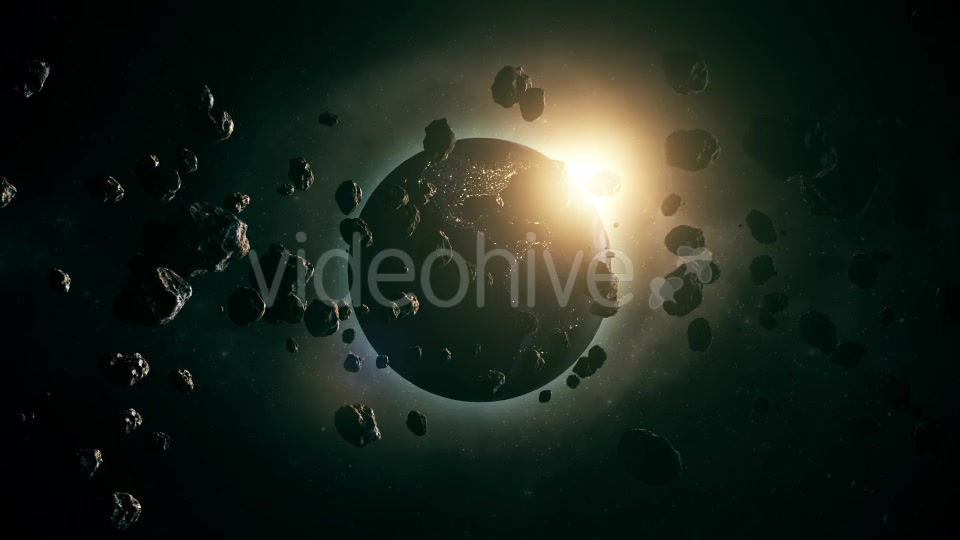 Earth And Asteroids Videohive 13986699 Motion Graphics Image 9