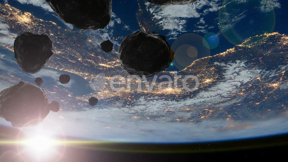 Earth and Asteroids Videohive 22816081 Motion Graphics Image 4