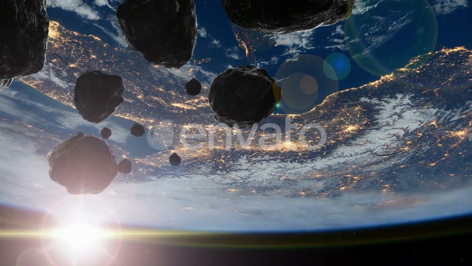 Earth and Asteroids Videohive 22816081 Motion Graphics Image 5