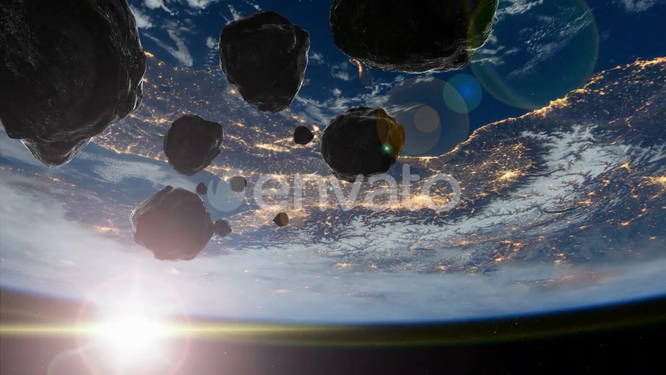 Earth and Asteroids Videohive 22816081 Motion Graphics Image 6