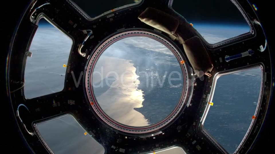 Earth As Seen Through Window Of Space Station Videohive 10509307 Motion Graphics Image 2