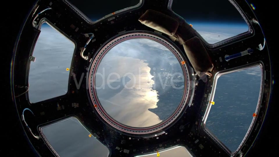 Earth As Seen Through Window Of Space Station Videohive 10509307 Motion Graphics Image 3