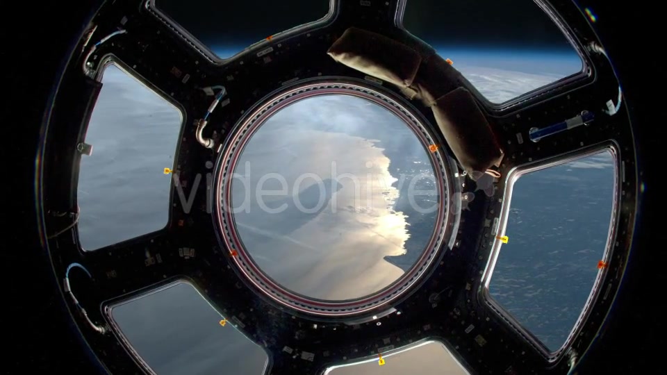 Earth As Seen Through Window Of Space Station Videohive 10509307 Motion Graphics Image 4
