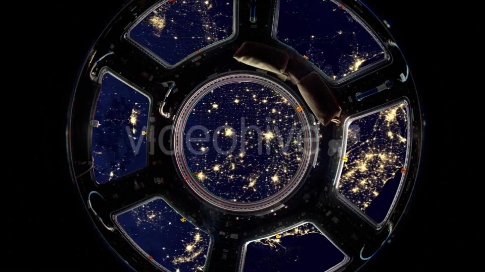 Earth As Seen Through Window Of Space Station Videohive 10417485 Motion Graphics Image 3