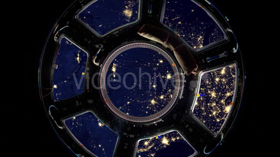 Earth As Seen Through Window Of Space Station Videohive 10417485 Motion Graphics Image 6