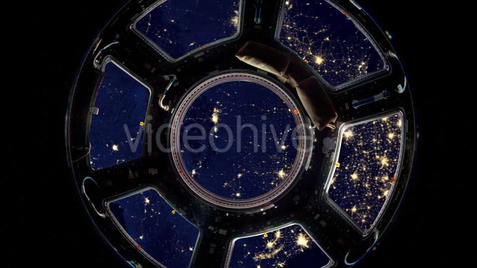 Earth As Seen Through Window Of Space Station Videohive 10417485 Motion Graphics Image 7