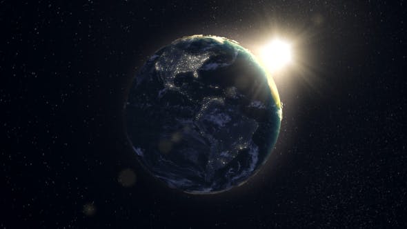 Earth At Night - Download 19931877 Videohive