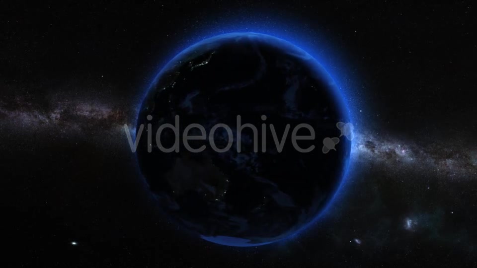 Earth Dark Side From Space Videohive 13644628 Motion Graphics Image 2
