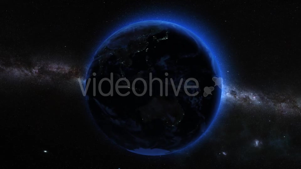 Earth Dark Side From Space Videohive 13644628 Motion Graphics Image 3