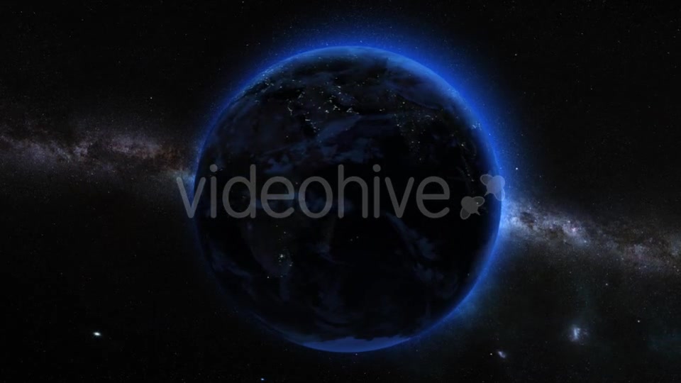 Earth Dark Side From Space Videohive 13644628 Motion Graphics Image 5
