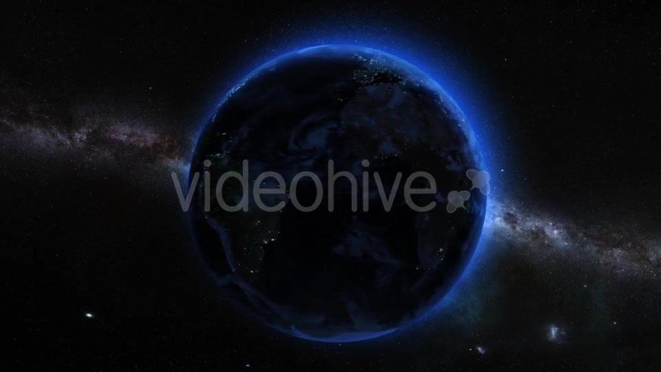 Earth Dark Side From Space Videohive 13644628 Motion Graphics Image 7