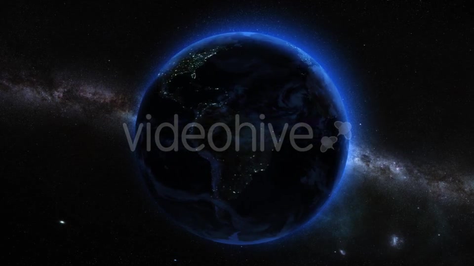 Earth Dark Side From Space Videohive 13644628 Motion Graphics Image 8