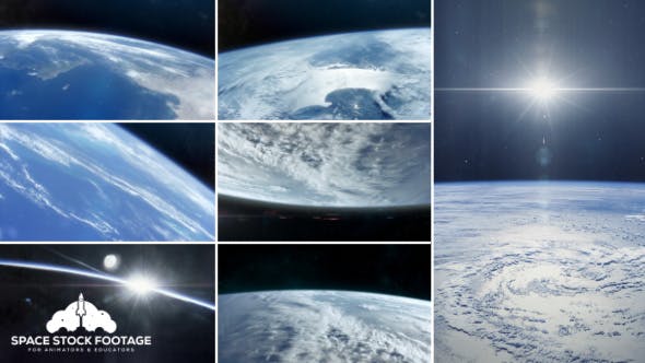 Earth From Orbit Pack Close - 21207259 Videohive Download