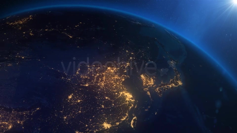 Earth From Space Videohive 20148343 Motion Graphics Image 7