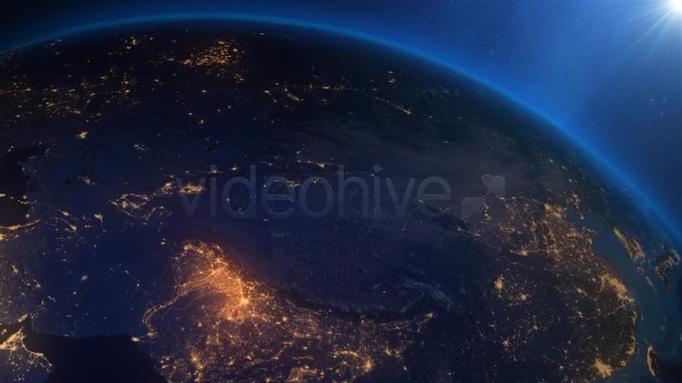Earth From Space Videohive 20148343 Motion Graphics Image 8
